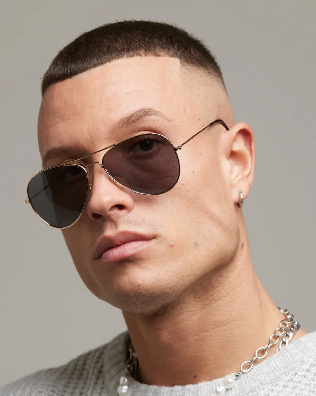 MIRA MEN’S SUNGLASSES | GOLD Steampunk - Inspired Goggles