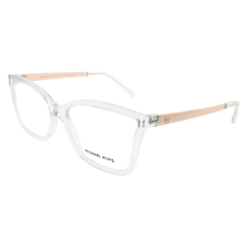 Michael Kors Caracas MK 4058 3050 54mm Womens Rectangle Eyeglasses 54mm Colored - Lens Sports Style