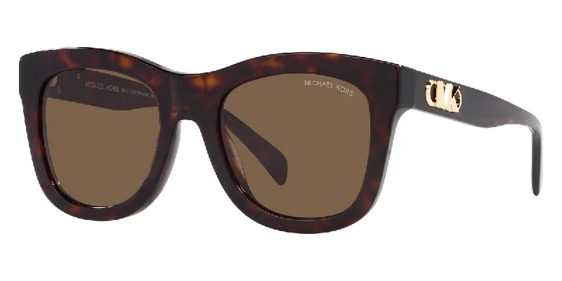 Michael Kors Women's 52mm Dark Tort Sunglasses Two - Tone Frame Contrast