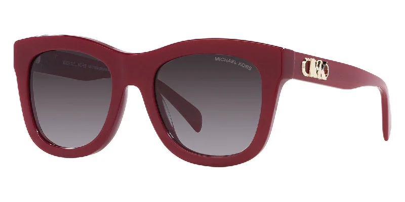 Michael Kors Women's 52mm Red Sunglasses Classic Aviator Style