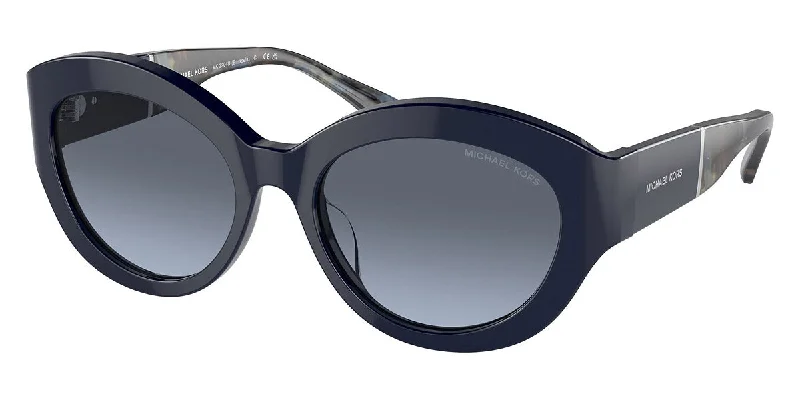 Michael Kors Women's Brussels 54mm Blue Sunglasses MK2204U-39488F-54 Foldable Travel - Friendly Glasses