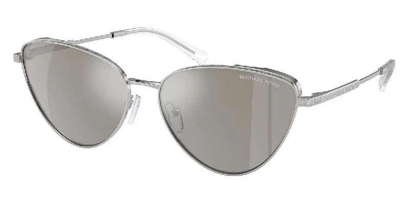 Michael Kors Women's Cortez 59mm Silver Sunglasses MK1140-18936G-59 Colored - Lens Sports Style
