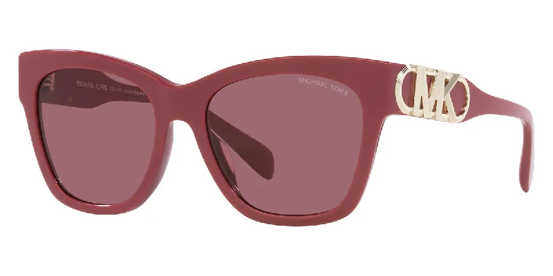Michael Kors Women's Empire 55mm Dusty Rose Sunglasses Wayfarer Streetwear Style