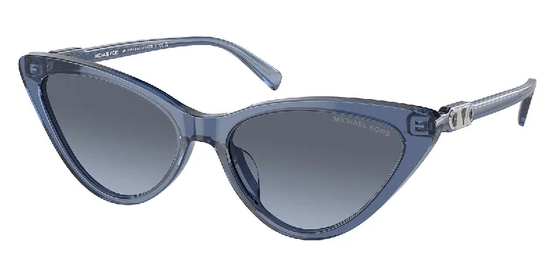 Michael Kors Women's Harbour Island 56mm Blue Sunglasses MK2195U-39568F-56 Matte - Finish Plastic Frame Look Michael Kors Women's Harbour Island 56mm Blue Sunglasses MK2195U-39568F-56 Matte - Finish Plastic Frame Look