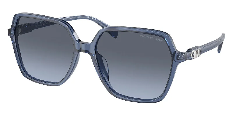 Michael Kors Women's Jasper 60mm Blue Transparent Sunglasses MK2196F-39568F-60 Art - Deco - Inspired Eyewear