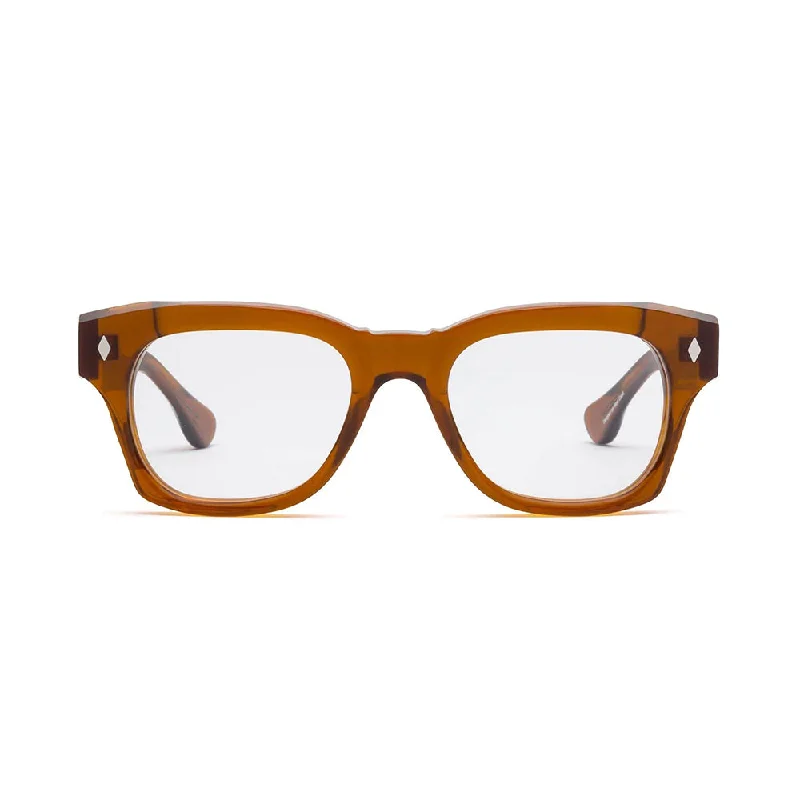 Muzzy Reading Glasses (Polished Gopher) Flip - Up Dual - Purpose Design