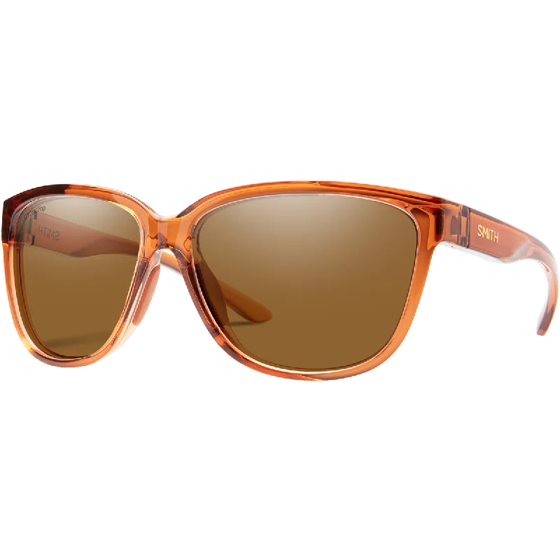 Monterey - Crystal Tobacco/Polarized Brown Cat - Eye Feminine Design