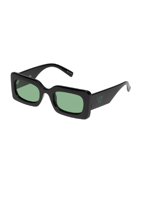 More Joy - Black/Green Translucent Frame Modern Aesthetic