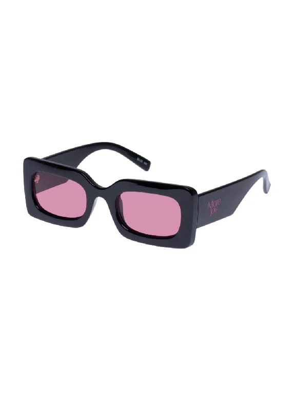 More Joy - Black/Pink High - Tech Smart Glasses