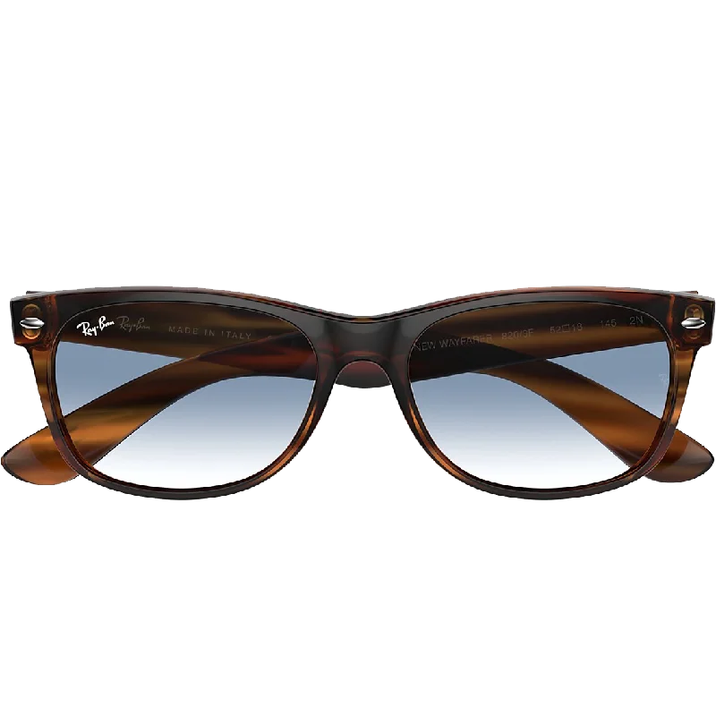 New Wayfarer L - Stripe Red Havana/Blue Wayfarer Streetwear Style