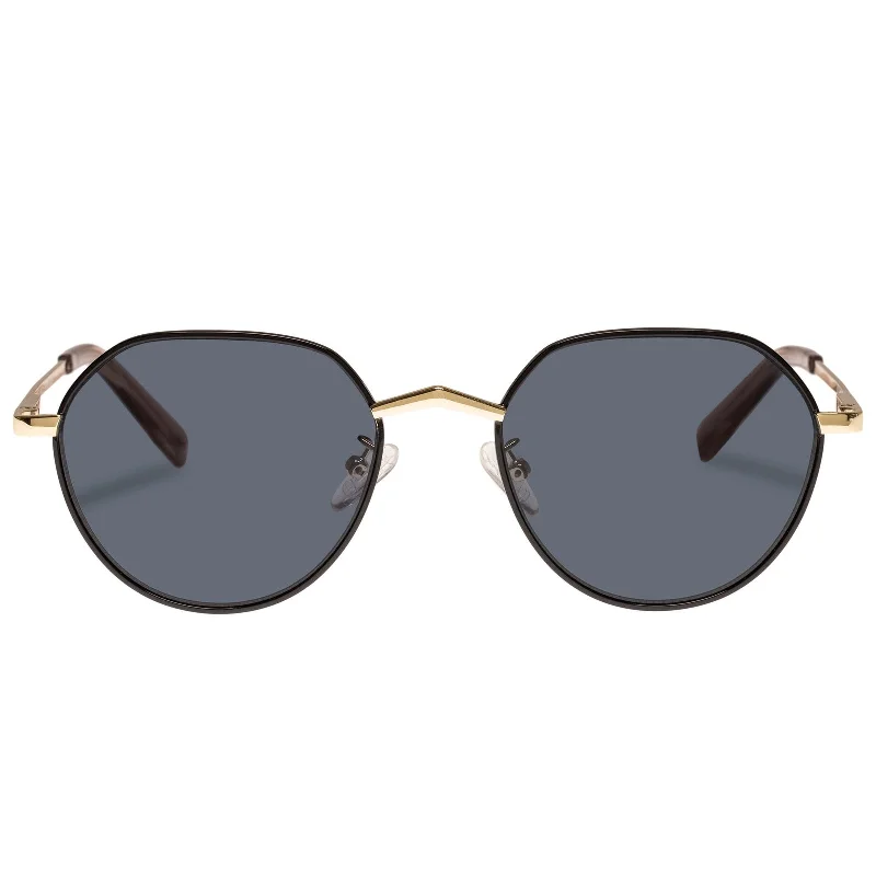 Newfangle (Black + Gold) Wire - Frame Intellectual Look
