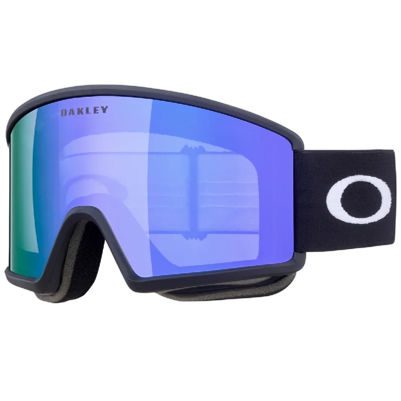 Oakley Target Line Snowboard Goggles - Matte Black/Violet Iridium Sports - Wrap Performance Look Oakley Target Line Snowboard Goggles - Matte Black/Violet Iridium Sports - Wrap Performance Look