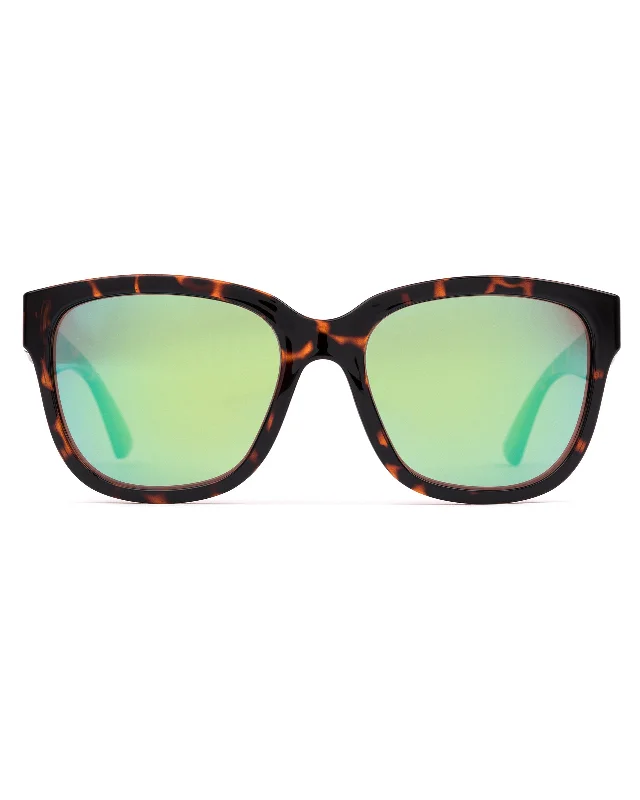 Ochre Havana / LIT Mirror Green / Polar