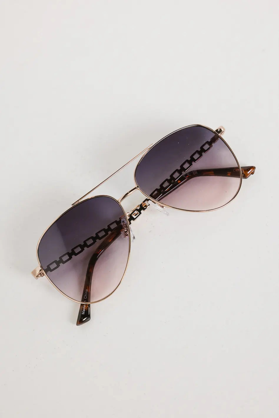 Ombré Pilot Sunglasses Sports - Wrap Performance Look
