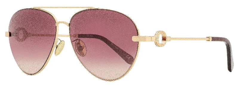 Omega Women's Pilot Sunglasses OM0031H 28U Gold/Bordeaux 61mm Cat - Eye Vintage Revival Omega Women's Pilot Sunglasses OM0031H 28U Gold/Bordeaux 61mm Cat - Eye Vintage Revival