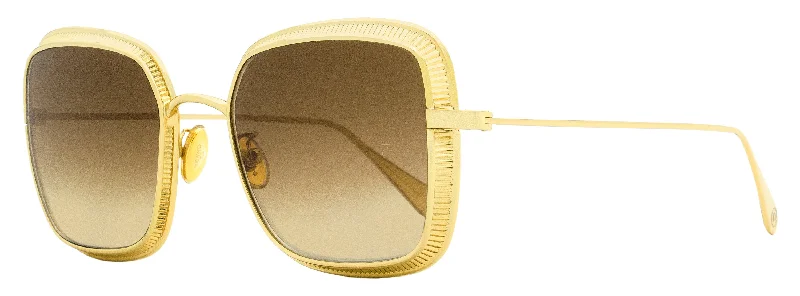 Omega Women's Square Sunglasses OM0017H 30G Endura Gold 54mm Cat - Eye Vintage Revival Omega Women's Square Sunglasses OM0017H 30G Endura Gold 54mm Cat - Eye Vintage Revival
