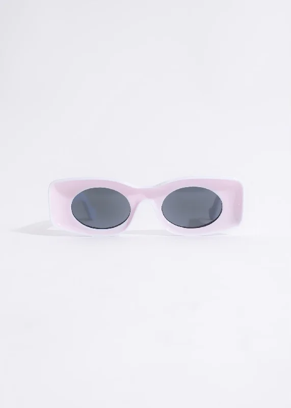 On A Trip Sunglasses Pink Geometric - Shaped Avant - Garde