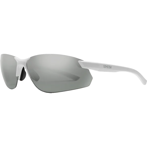 Parallel Max 2 - Matte White/Platinum Translucent Frame Modern Aesthetic