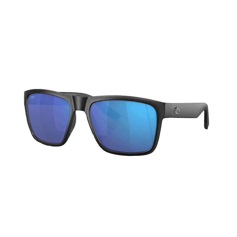 Matte Black/Blue Mirror