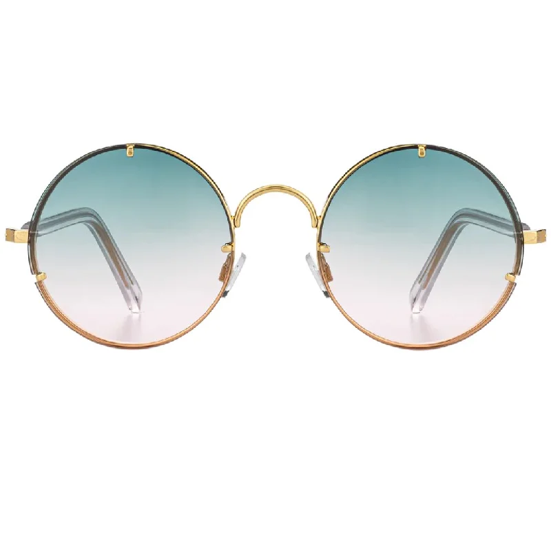 Penelope (Gold + Pink Blue) Steampunk - Inspired Goggles