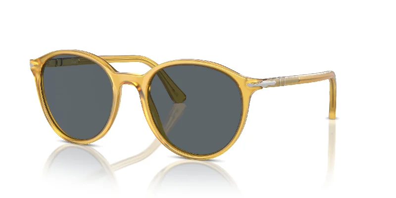 Persol - Sunglasses 0P03350S - Miele w/ Blue Colored - Lens Sports Style