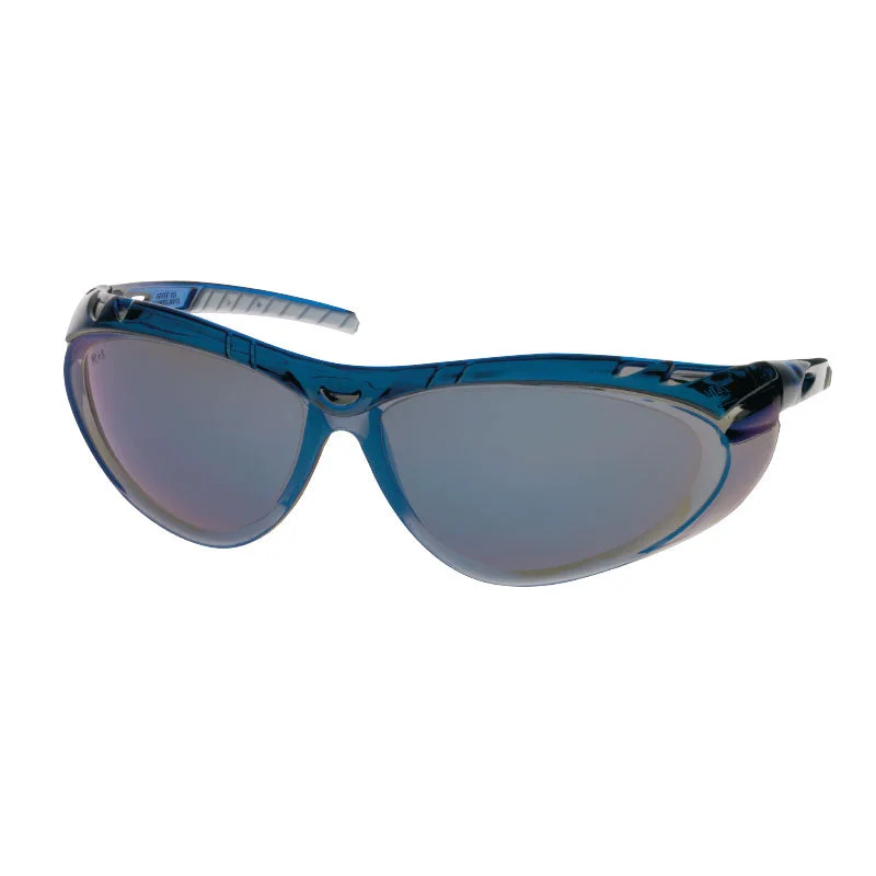Blue Mirror Lens / Blue Frame