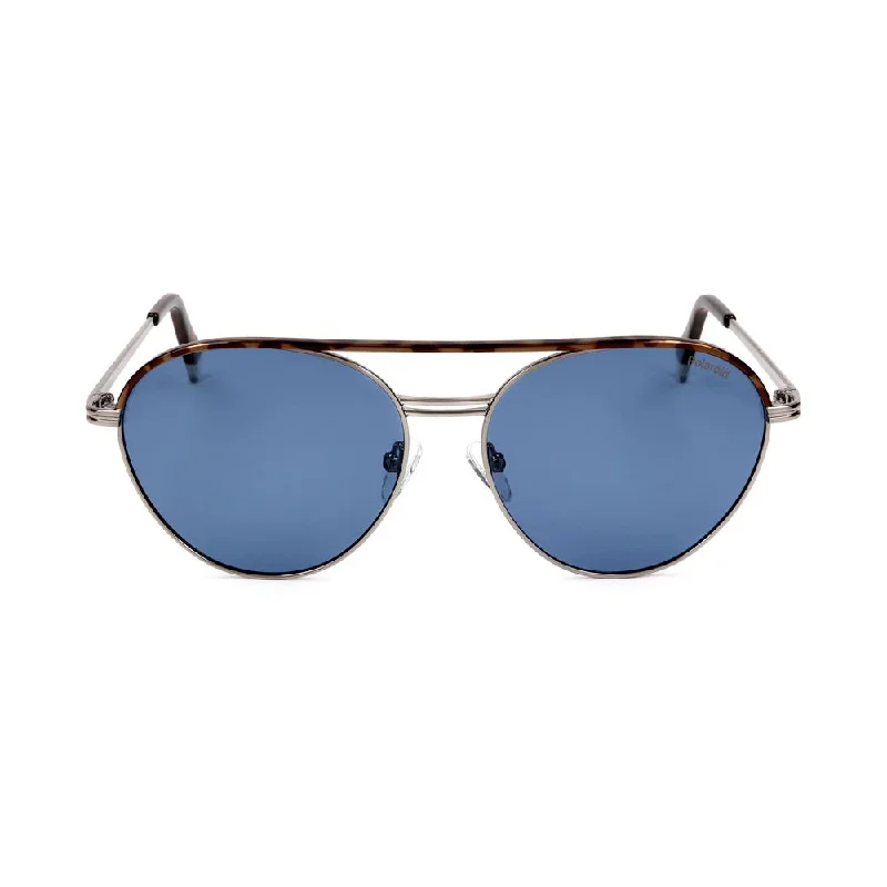 Polaroid  Metal Men's Sunglasses Art - Deco - Inspired Eyewear