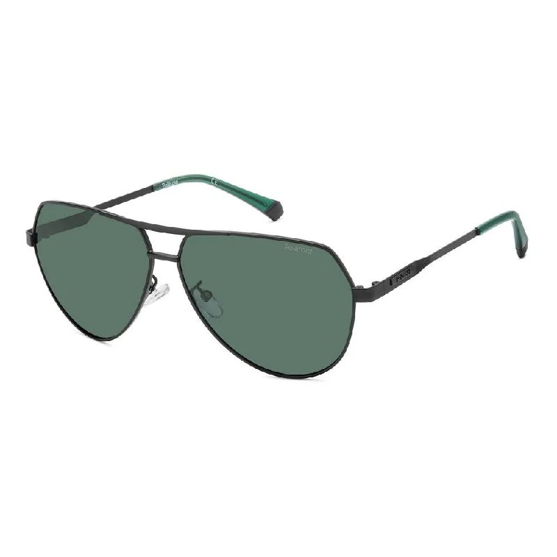 Polaroid  Metal Men's Sunglasses Vintage - Style Browline Glasses