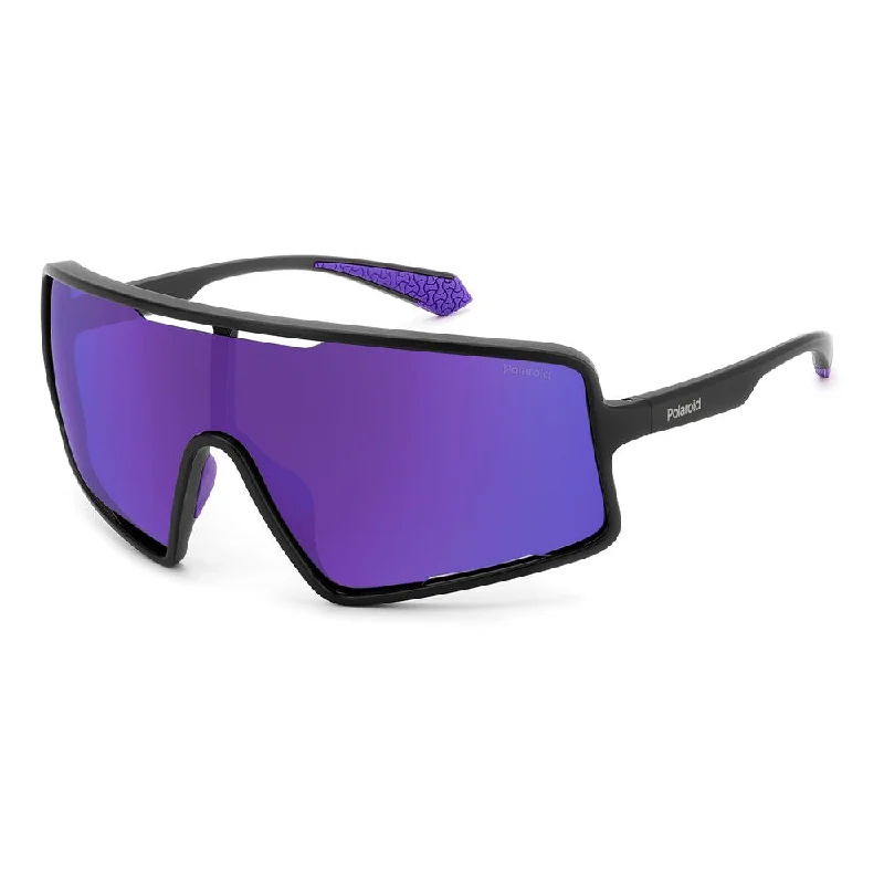 Polaroid  Resin Men's Sunglasses Colored - Lens Sports Style