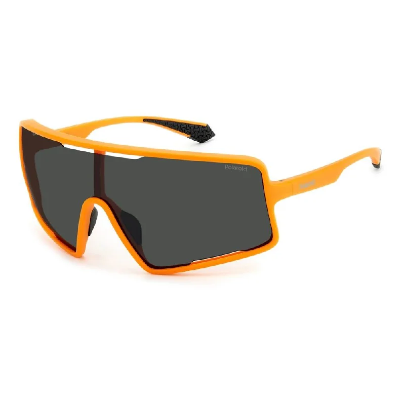 Polaroid Sport  Plastic Men's Sunglasses Geometric - Patterned Frame Design