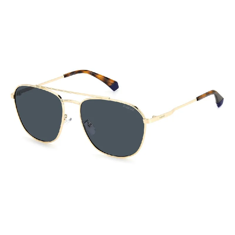 Polaroid  Stainless Steel Men's Sunglasses Retro - Inspired 