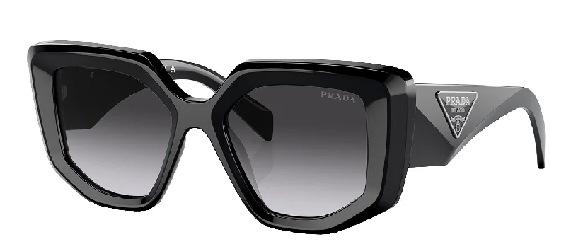 Prada  PR 14ZS 1AB09S 50mm Womens Fashion Sunglasses Translucent Frame Modern Aesthetic