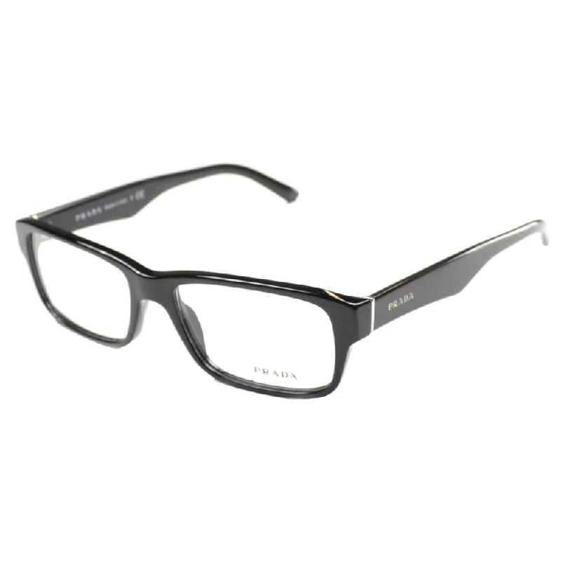 Prada  PR 16MV 1AB1O1 55mm Unisex Rectangle Eyeglasses 55mm Cat - Eye Vintage Revival