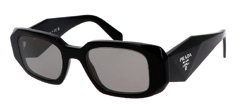 Prada  PR 17WS 1AB07Z 49mm Womens Rectangle Sunglasses Hipster Style