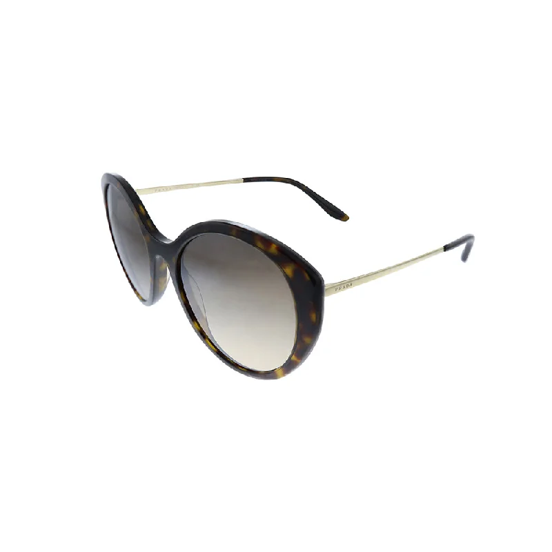 Prada  PR 18XS 2AU4P0 55mm Womens Round Sunglasses Two - Tone Frame Contrast