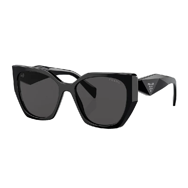 Prada  PR 19ZS 1AB5S0 55mm Womens Butterfly Sunglasses Art - Deco - Inspired Eyewear