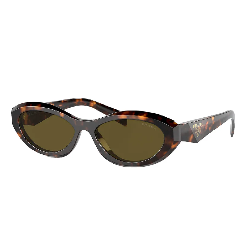 Prada  PR 26ZS 14L09Z 55mm Womens Oval Sunglasses Foldable Travel - Friendly Glasses