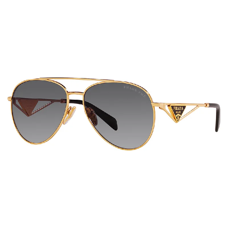 Prada  PR 73ZS 5AK5W1 61mm Womens Aviator Sunglasses Hipster Style