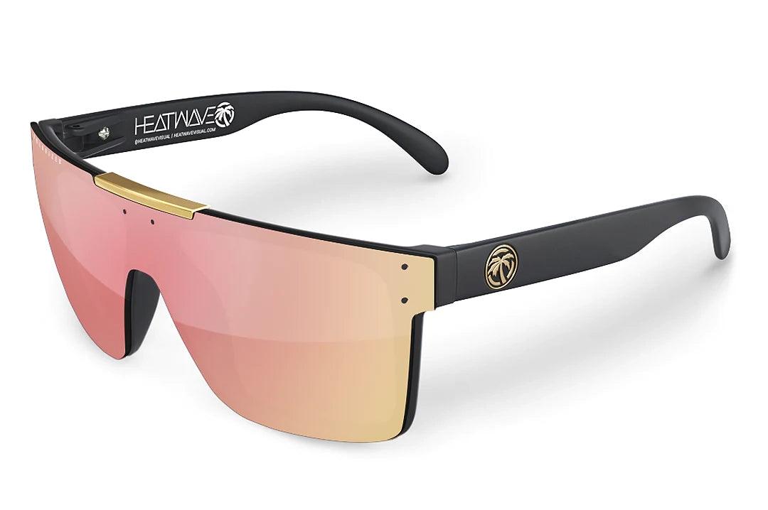 QUATRO ROSE GOLD POLARIZED Wood - Grain Accent Natural Look