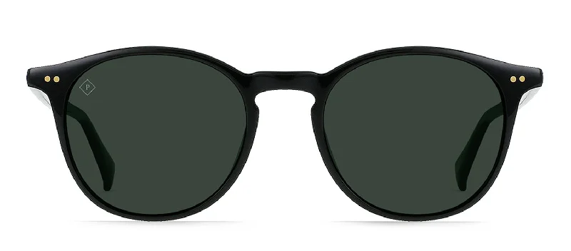 RAEN BASQ S762 Round Polarized Sunglasses Cat - Eye Vintage Revival