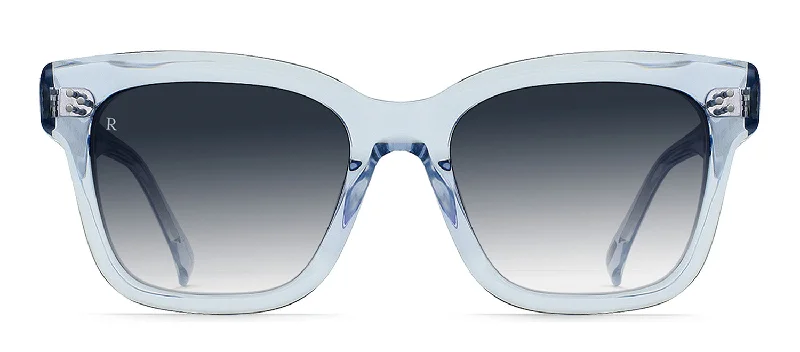 RAEN BREYA S768 Square Sunglasses Wood - Grain Accent Natural Look