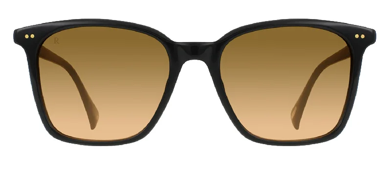 RAEN DARINE S741 Oversized Square Sunglasses Round - Rimmed Bohemian Look