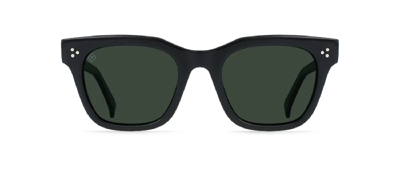 RAEN HUXTON POL S762 Square Polarized Sunglasses Retro Round - Frame Look