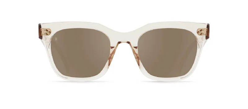 RAEN HUXTON S888 Square Sunglasses Transparent Frame Trend