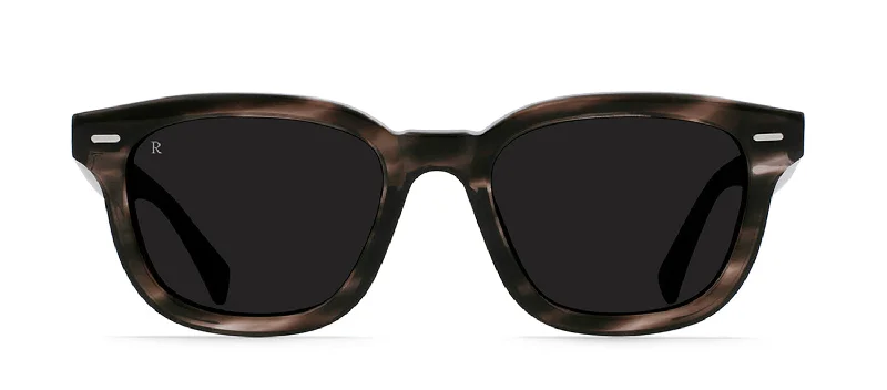RAEN MYLES S293 Wayfarer Sunglasses Oval - Rimmed Sophisticated Look