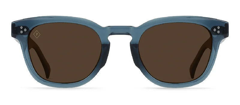 RAEN SQUIRE S771 Square Polarized Sunglasses Round - Rimmed Bohemian Look