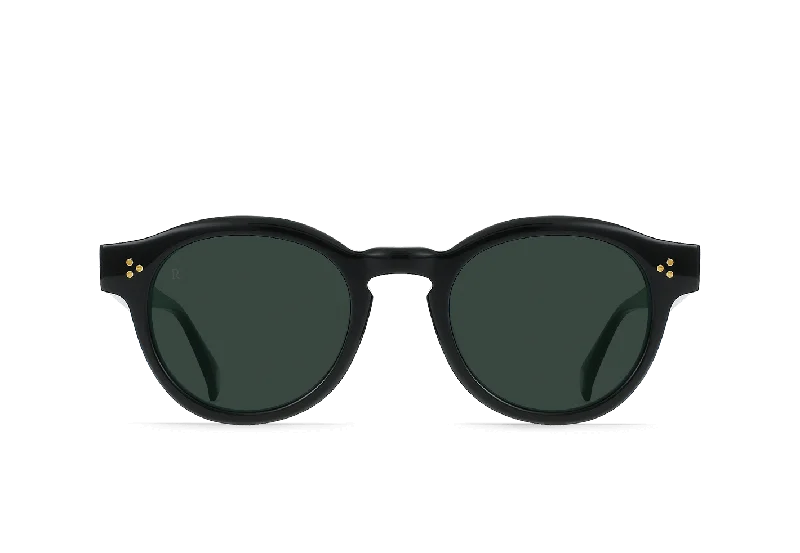 RAEN Zelti Black and Green Polarized Lenses Sunglasses Colored - Lens Sports Style