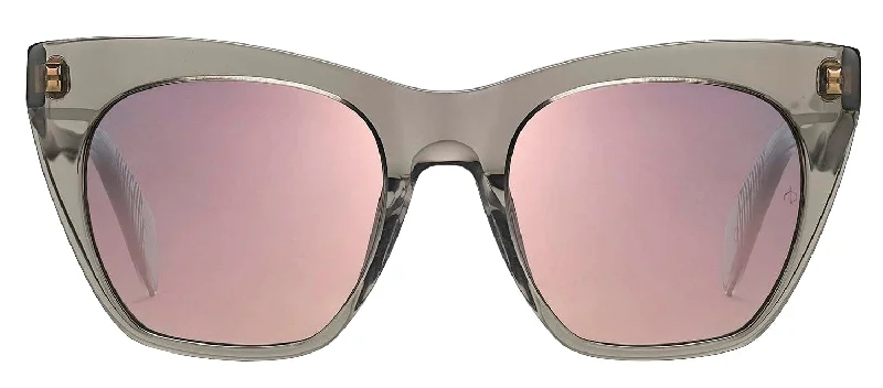 Rag & Bone RNB1009/S 0KB7 Geometric Sunglasses Unisex Angular Frame Style