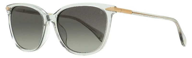 Rag & Bone Women's Polarized Sunglasses RNB1035S 900WJ Crystal/Bronze 55mm Fashionable Look Rag & Bone Women's Polarized Sunglasses RNB1035S 900WJ Crystal/Bronze 55mm Fashionable Look