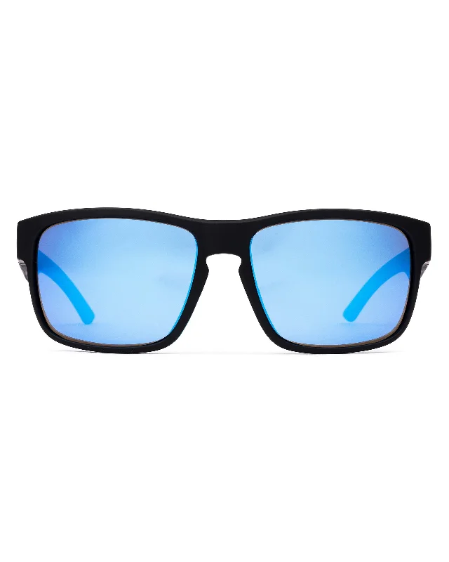Matte Black / LIT Blue / Polar